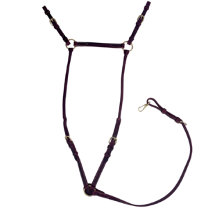 Calgary Plain Rolled Leather Breastplate – AUS #2621