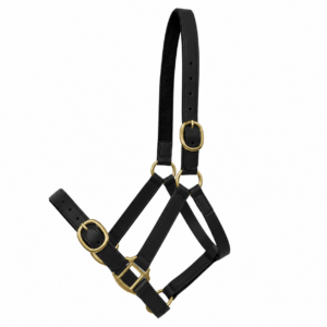 London PVC Halter – Matte Black
