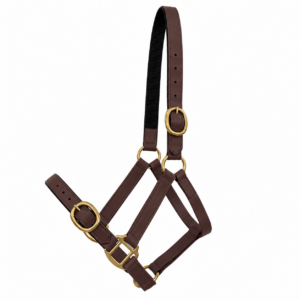 London PVC Halter – Matte Brown